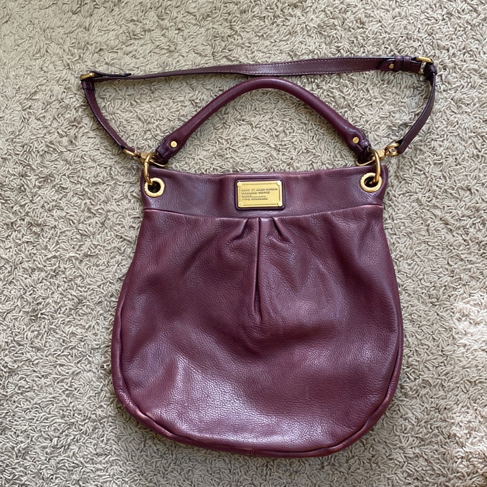 Marc by Marc Jacob’s workwear purple hobo bag